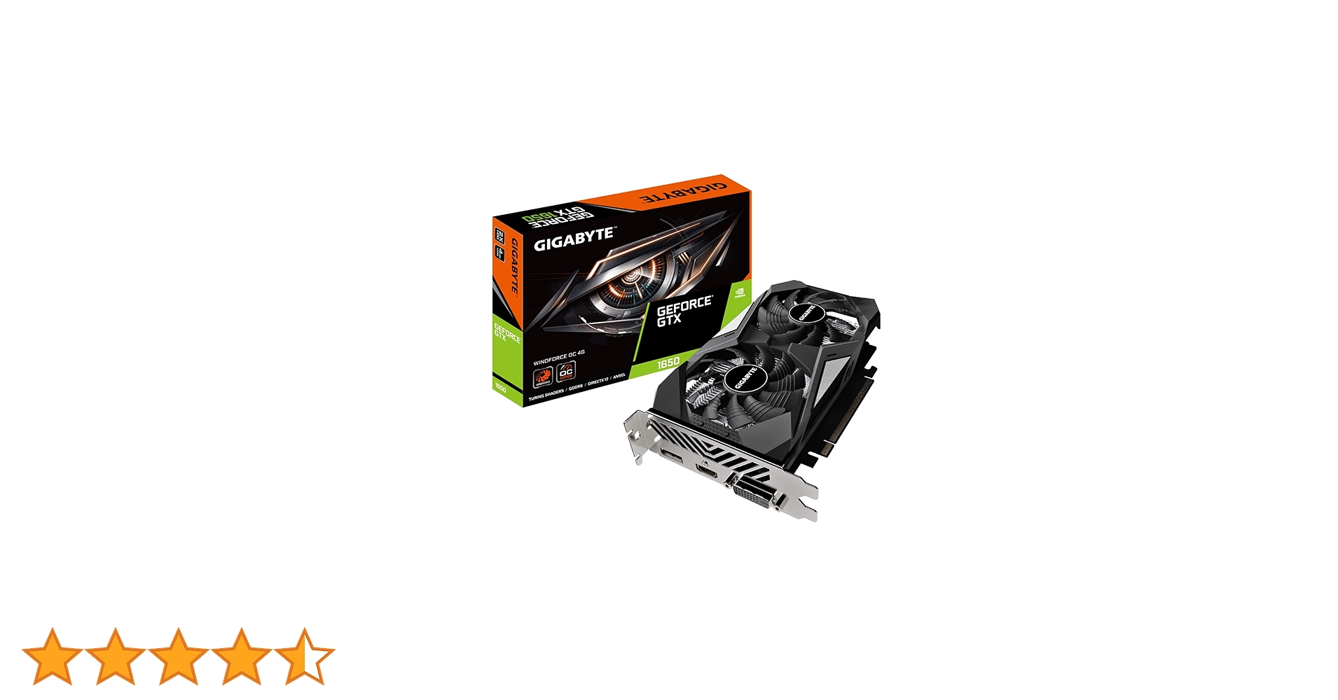 M7206 GIGABYTE Geforce GTX1650 OC 4G 未使用 Gigabyte GeForce GTX 1650 OC Entry GPU Review - ServeTheHome